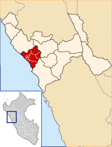 Location of the province Trujillo in La Libertad.svg