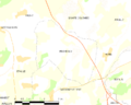 Map commune FR insee code 89316