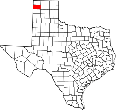 Map of Texas highlighting Hartley County.svg