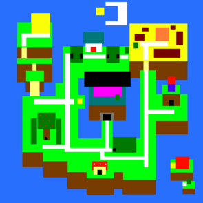 Archivo:Mario land 2 map