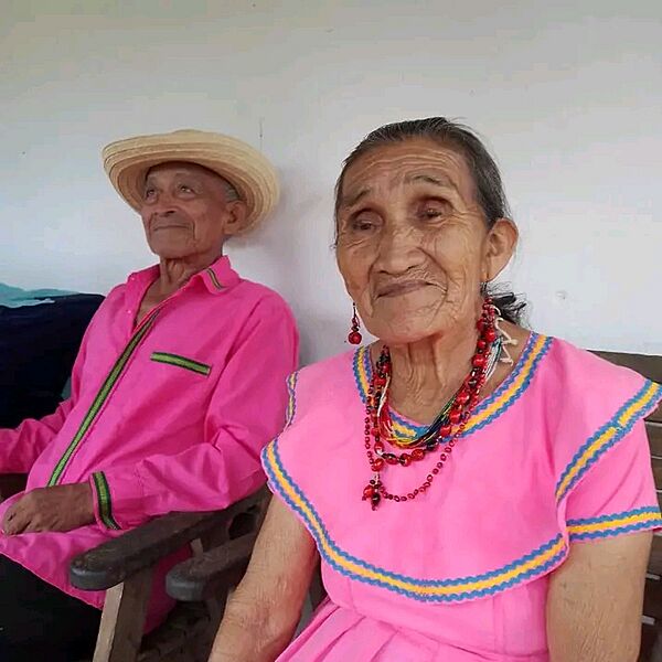Pareja dela Cultura Monkoxi Chiquitana