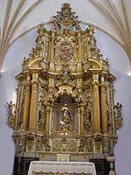 Retablo del altar mayor de la iglesia de La Concepción