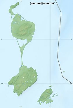 Localización de la isla