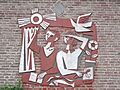 Sgrafitto in Bemmel door Lou Manche (1959)