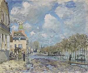 Archivo:The Flood at Port-Marly - 1876 - Alfred Sisley