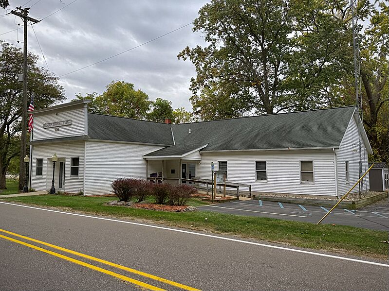 Town hall, Manlius Township, Michigan