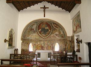 Archivo:Tresa - frazione Croglio - oratorio di San Bartolomeo - interno