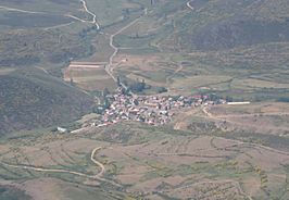 Vista de Valverde de la Sierra desde el pico Espigüete