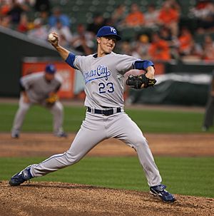 Archivo:Zack Greinke on July 29, 2009