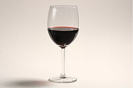 Archivo:A glass of red wine