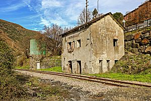 Archivo:Antigua estación de trenes en Matarrosa del Sil