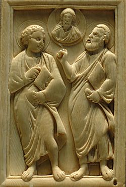 Archivo:Apostles Christ ivory Louvre OA3850