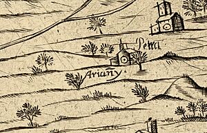 Archivo:Ariañy en el Insula Maioricae Vicentius Mut (1683)