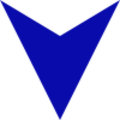 Arrow Blue Down 001