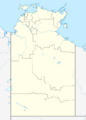Australia Northern Territory location map