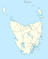 Australia Tasmania location map