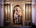 Archivo:Avila Convento de Sta Theresa Christ statue