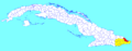 Baracoa (Cuban municipal map)