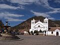Bolivia church square
