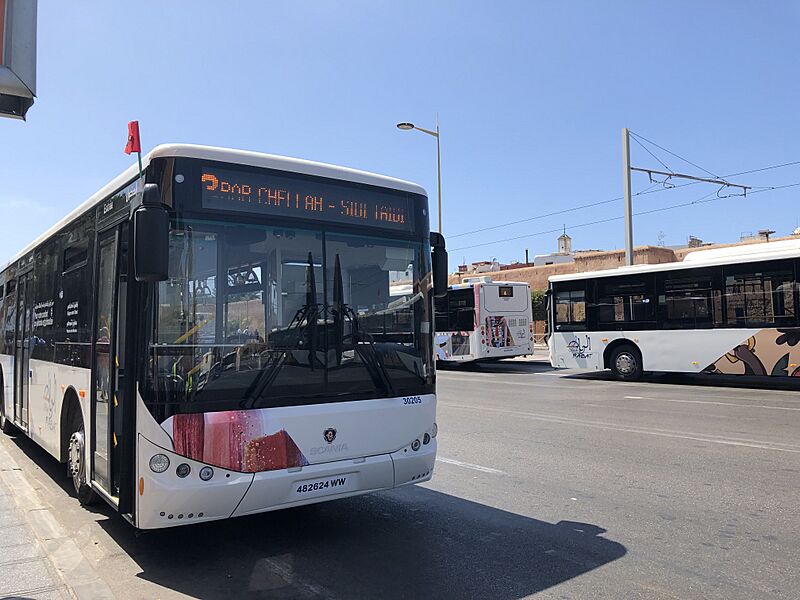 Bus 3 Rabat bab chellah