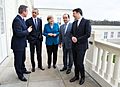 Cameron, Obama, Merkel, Hollande, Renzi in 2016