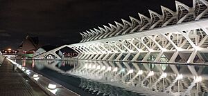 Archivo:Ciudad de las ciencias en Valencia España