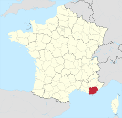 Département 83 in France 2016.svg