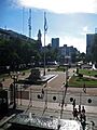 Desde el balcón de la Casa Rosada