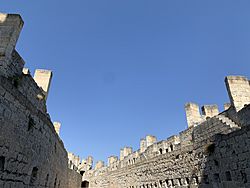 Detalles del Castillo de Peñafiel internos