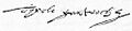Dirk Hartog's signature