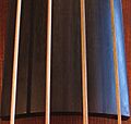 Double bass gut strings