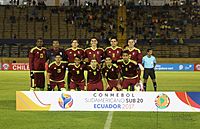 Archivo:ECUADOR vs VENEZUELA SUDAMERICANO SUB 20 (32298515380)