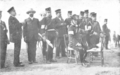 El General Martitegui con parte de su Estado Mayor