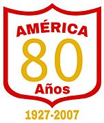 Escudo América 80 Años