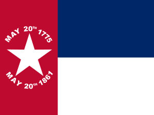 Archivo:Flag of North Carolina (1861)