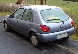Archivo:Ford Fiesta Facelift Heck