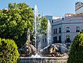 Fuente de Neptuno, Plaza de Cánovas del Castillo, Madrid, España, 2017-05-18, DD 35