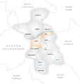 Gemeinden des Bezirks Aarau 2009