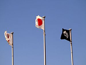 Archivo:Japanese flags in Okinawa