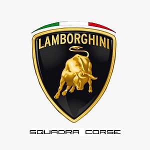 Archivo:Lamborghini Squadra Corse logo