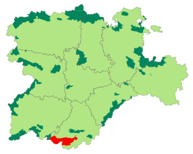 Archivo:Localización - Parque del Regional de Sierra de Gredos en Castilla y León