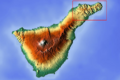 Macizo de Anaga respecto a Tenerife