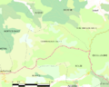 Map commune FR insee code 11062