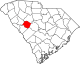 Map of South Carolina highlighting Saluda County.svg