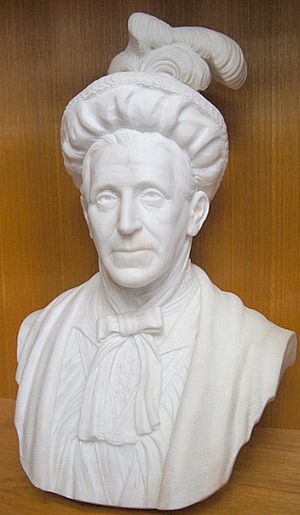 Archivo:Marble Bust of Emma Miller held at Queensland Council of Unions