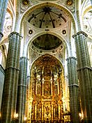 Interior de la Iglesia de Santiago Apóstol.