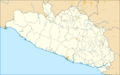 Mexico Guerrero location map (urban areas)