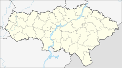 Sarátov ubicada en Óblast de Sarátov