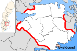 Oxelösund Municipality in Södermanland County.png