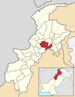 Pakistan - Khyber Pakhtunkhwa - Mardan (division).svg